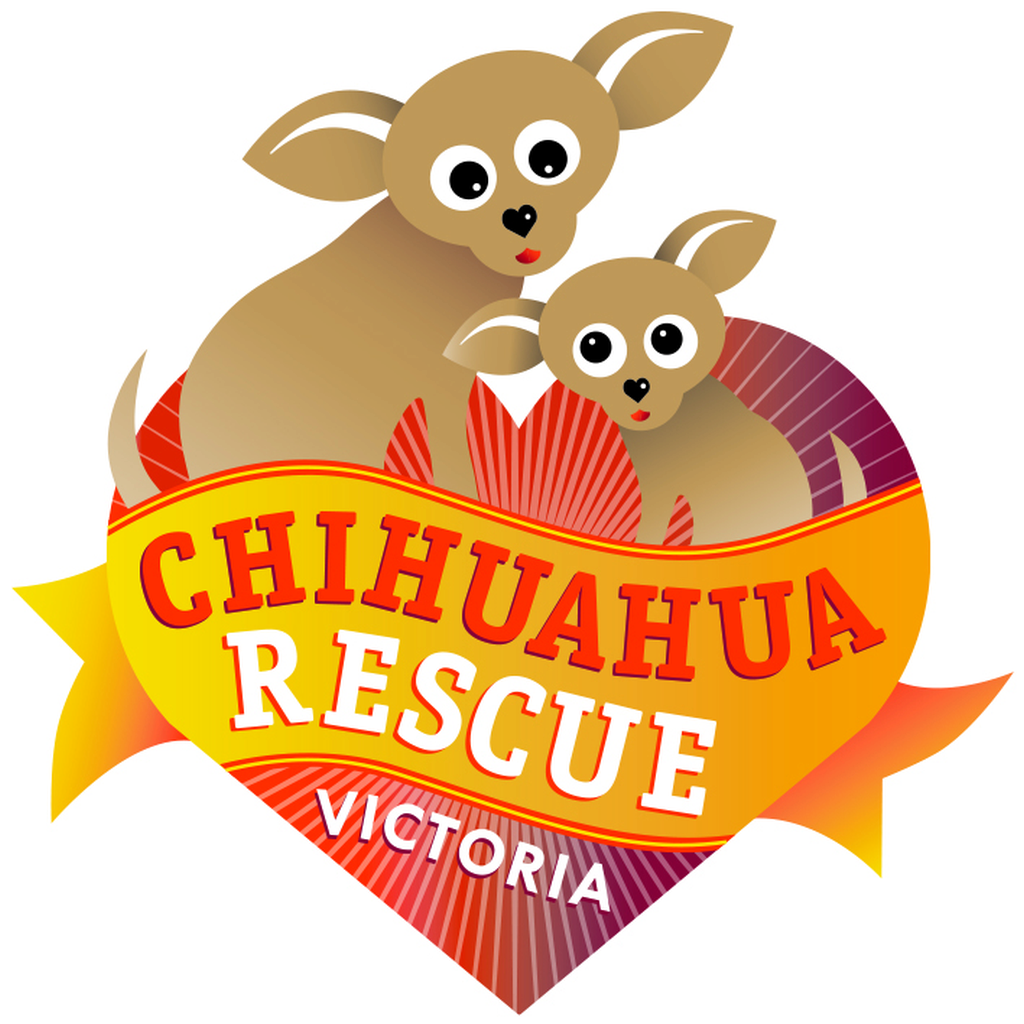 Our Chihuahua Rescue Victoria logo represents the journey a rescued Chihuahua will take to their new forever home.