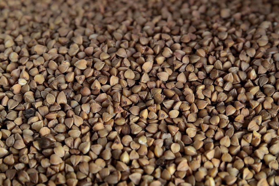 Raw buckwheat.